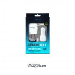 CARGADOR DINAX 3en1