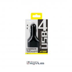 CARGADOR DE AUTO 4 USB